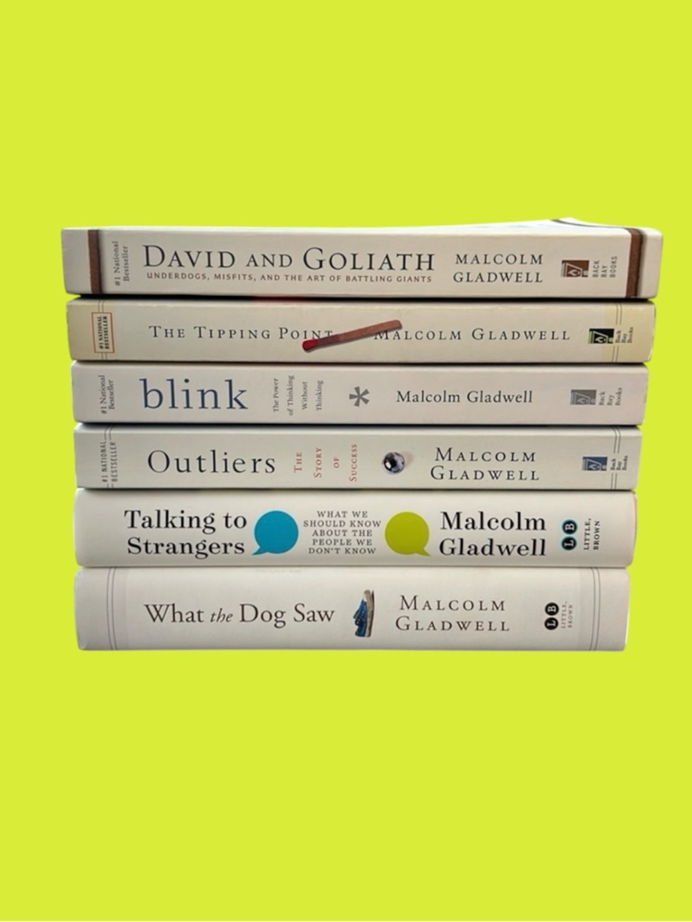 📚 (6) Malcolm Gladwell Bundle 📚